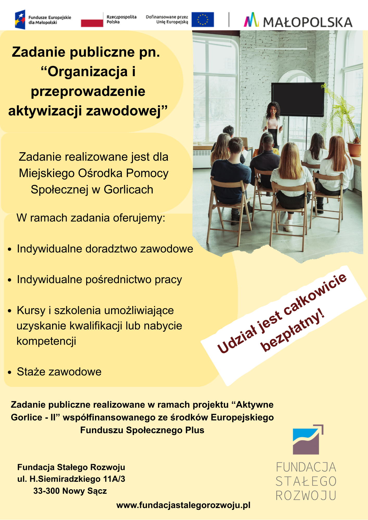 Zadanie publiczne pn.